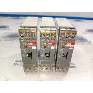 ABB CT-AHE 1SVR550118R2100 OFF DELAY WITH AUXILIARY SUPPLY TIME RELAY
