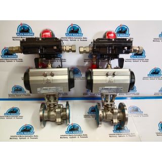 AUTO BALL VALVES / VALVE AUTOMATION/ PNEUMATIC ACTUATOR