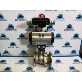AUTO BALL VALVES / VALVE AUTOMATION/ PNEUMATIC ACTUATOR MODEL – QTF90E-17