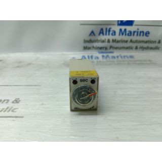 OMRON H3Y-4 TIMER 0 TO 10 SEC 110VAC
