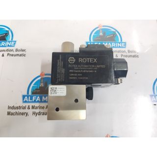 ROTEX AUTOMATION 30334-5-2R-B5+ I-24V-DC-16-H SOLENOID VALVE