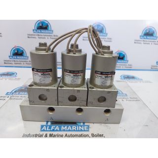 SMC V0315 SOLENOID VALVE 0 ~ 1.0 MPa USED
