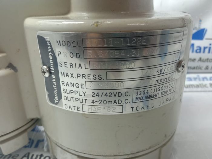 YAMATAKE HONEYWELL KDI11-1122E TRANSMITTER