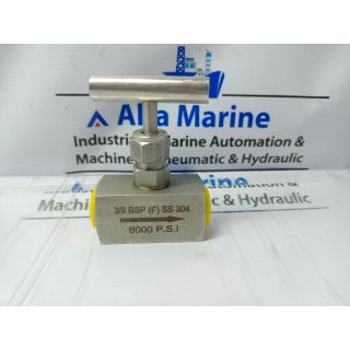38 BSP (F) SS 304 BARSTOCK VALVE