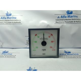 DEIF NOR CONTROL DLQ144-PC-NB RPM METER