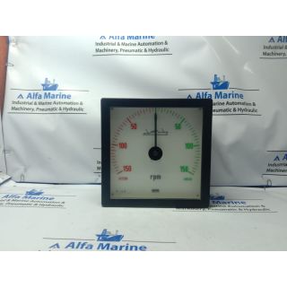 DEIF NOR CONTROL DLQ192-BC-NB RPM METER