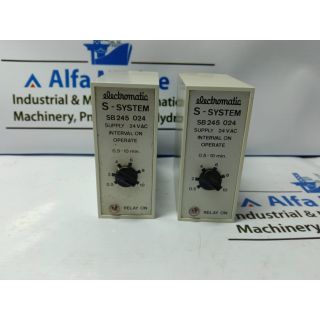 ELECTROMATIC SB 245 024 INTERVAL ON OPERATE RELAY