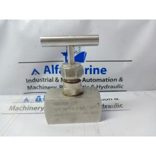 INCONEL 625 12 NPT F X 12” NPT F VALVE