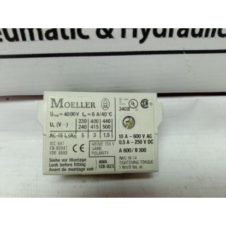 KLOCKNER MOELLER AGM 2-11-PKZ 2 INDICATING AUXILIARY CONTACT