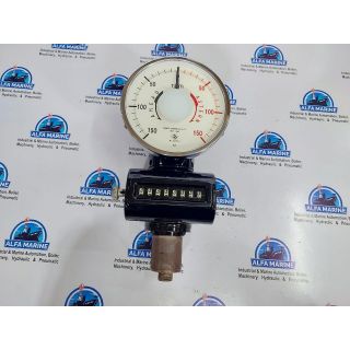 KURAMOTO INSTRUMENT TACHOMETER 150-150 NO.2277553