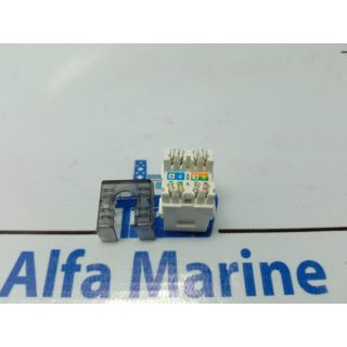 LS SIMPLE LS-MJ-UCC6-WH-ERI CAT. 6 UTP KEYSTONE JACK
