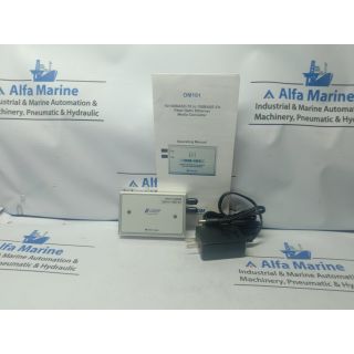 LUXCOM OM101-MM-ST FIBER OPTIC ETHERNET MEDIA CONVERTER
