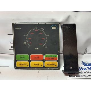 MAN B & W 0 TO 1200 RPM INDICATOR (2)