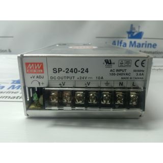 MEAN WELL SP-240-24 POWER SUPPLY SINGLE OUTPUT SWITCHING
