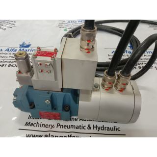 MOOG D662K4906 SERVO VALVE WITH MUD RESISTANCE CABLE