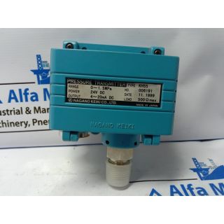 NAGANO KEIKI KH55 PRESSURE TRANSMITTER 0~1.5 MPA