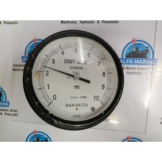 NAKAKITA SP.GR. =1.025 DRAFT GAUGE SOUNDING FULL 0-10 M