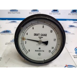 NAKAKITA SP.GR. =1.025 DRAFT GAUGE SOUNDING FULL 0-15 M