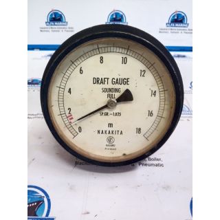 NAKAKITA SP.GR. =1.025 DRAFT GAUGE SOUNDING FULL 0-18 M