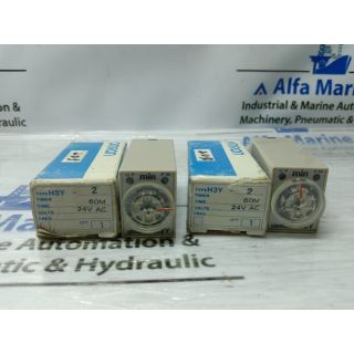 OMRON H3Y-2 TIMER 60M AC24V~