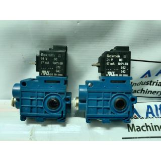 REXROTH 579-250-…-0 SINGLE SOLENOID VALVE USED