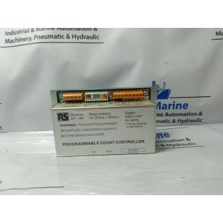 RS 341-480 PROGRAMMABLE COUNT CONTROLLER