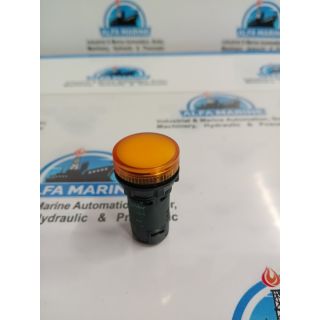 SCHNEIDER XB7EV08MPN PILOT LIGHTS, YELLOW 230VAC