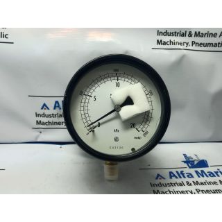 SHINKO G3 LOW PRESSURE GAUGE WITH JOINT&NYLON PIPE