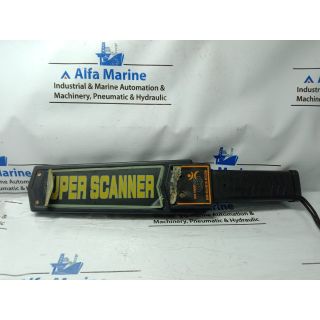 SUPER SCANNER MCD-3003B1 HAND-HELD METAL DETECTOR